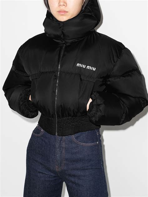 miu miu puffer|Coats And Jackets For Women .